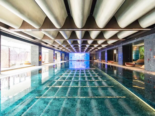 武汉网站建设西安W酒店泳池